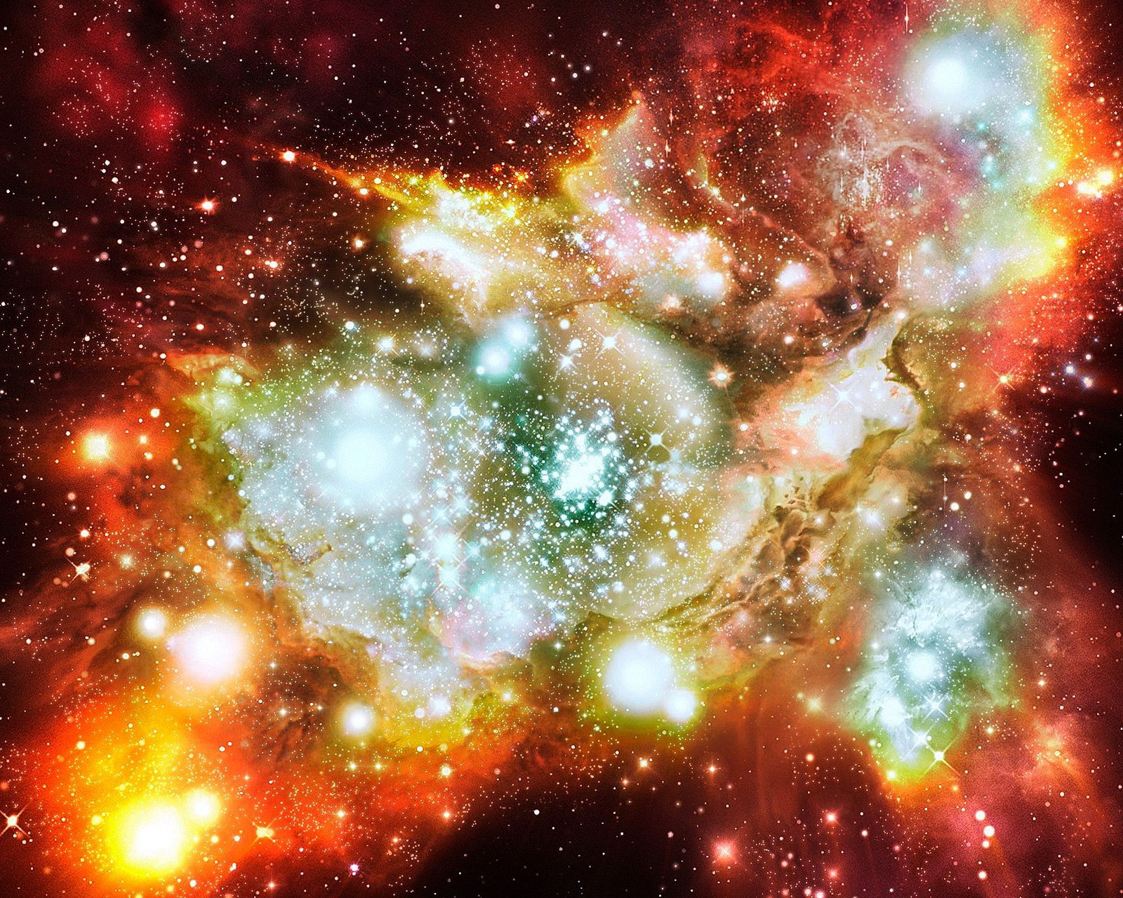 Lynx arc (Artist's Impression, NASA/JPL - Caltech) by Hubble Telescope - Open Edition.