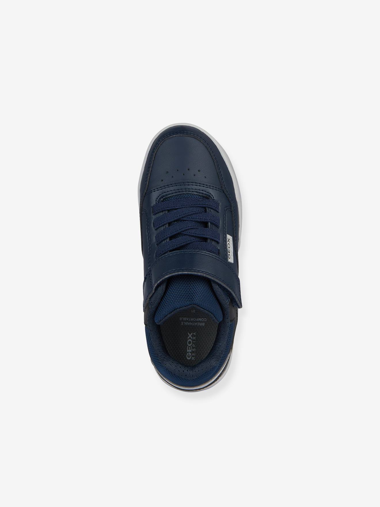 Tênis esportivo Geox® J Perth para meninos, cinza escuro