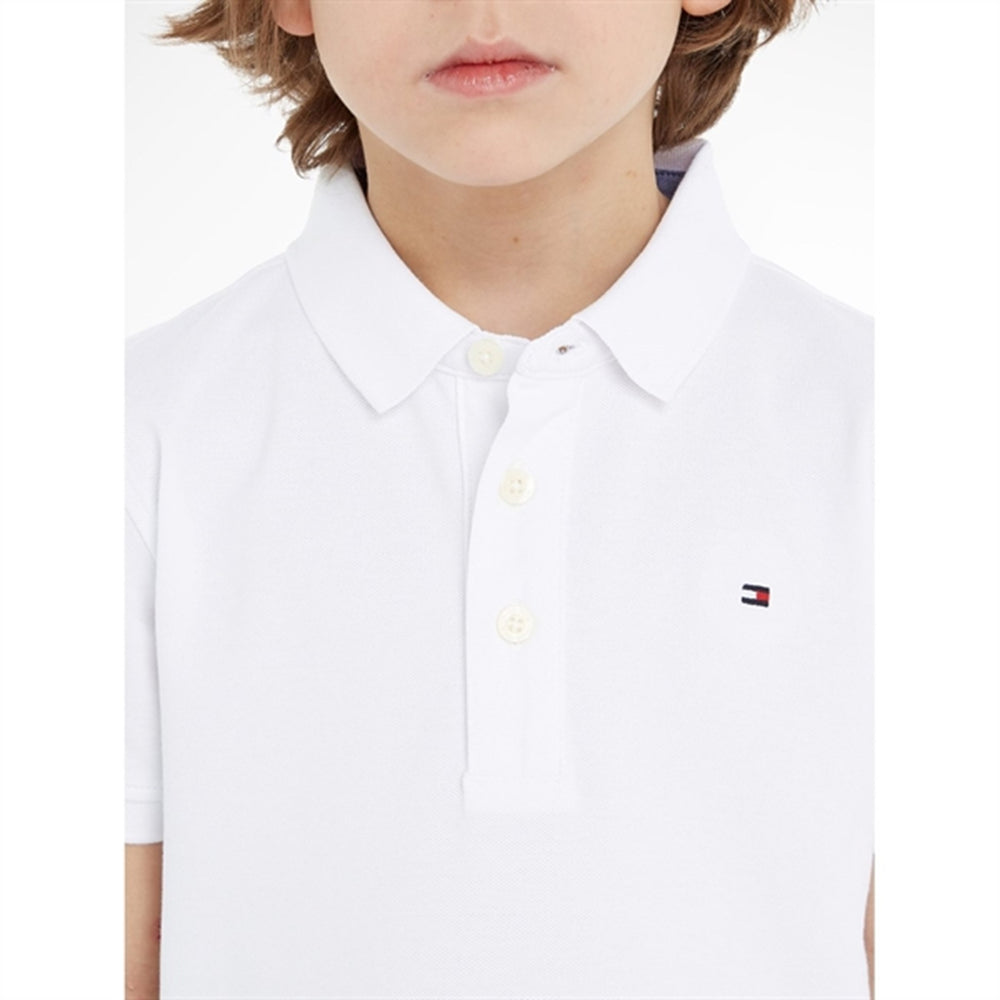 Boy Tommy Polo T-Shirt Bright White