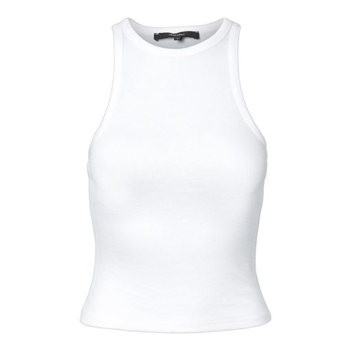 Vero Moda Roma Rib Top, Bright White, XL
