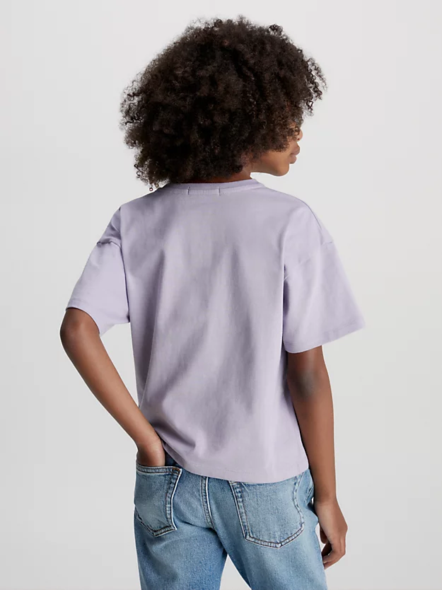 Camiseta estampada com logotipo