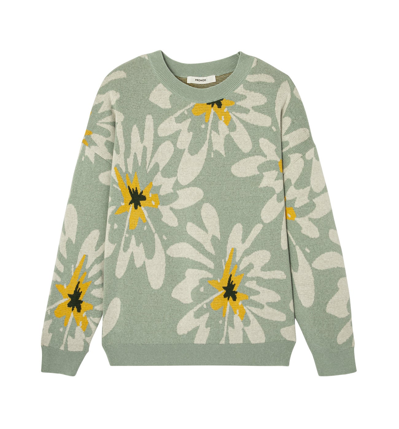 Pull à fleurs Femme - Imprimé multicolore