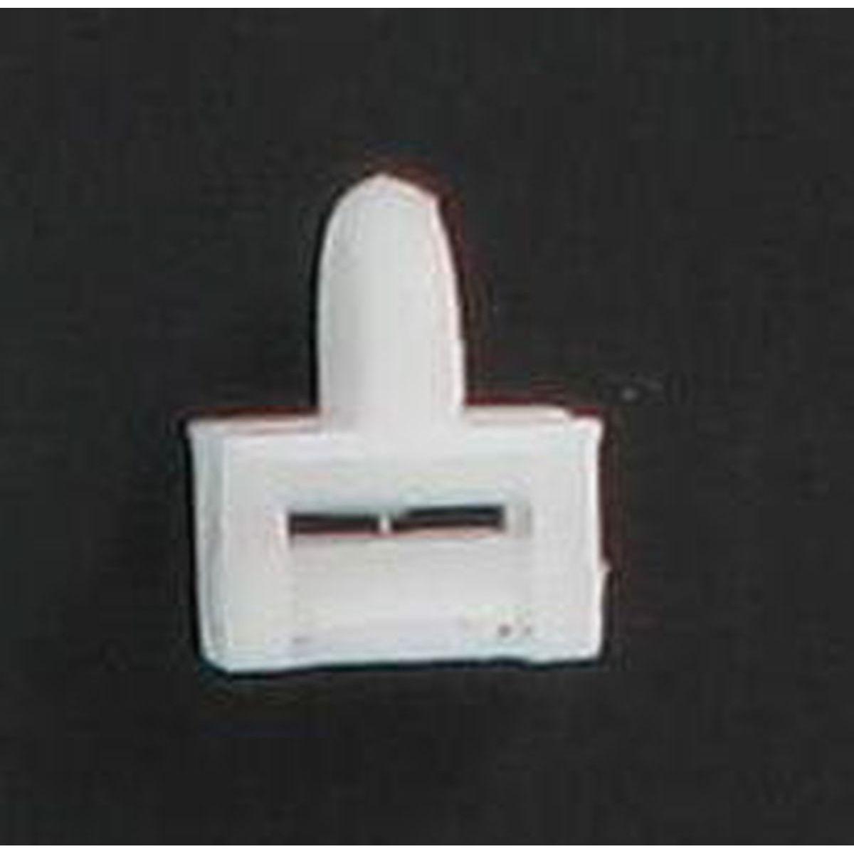 GLISSEUR CLIC 6 MM X25 AVEC ETRIER TRANSVERSAL (5.8 6.2 MM)