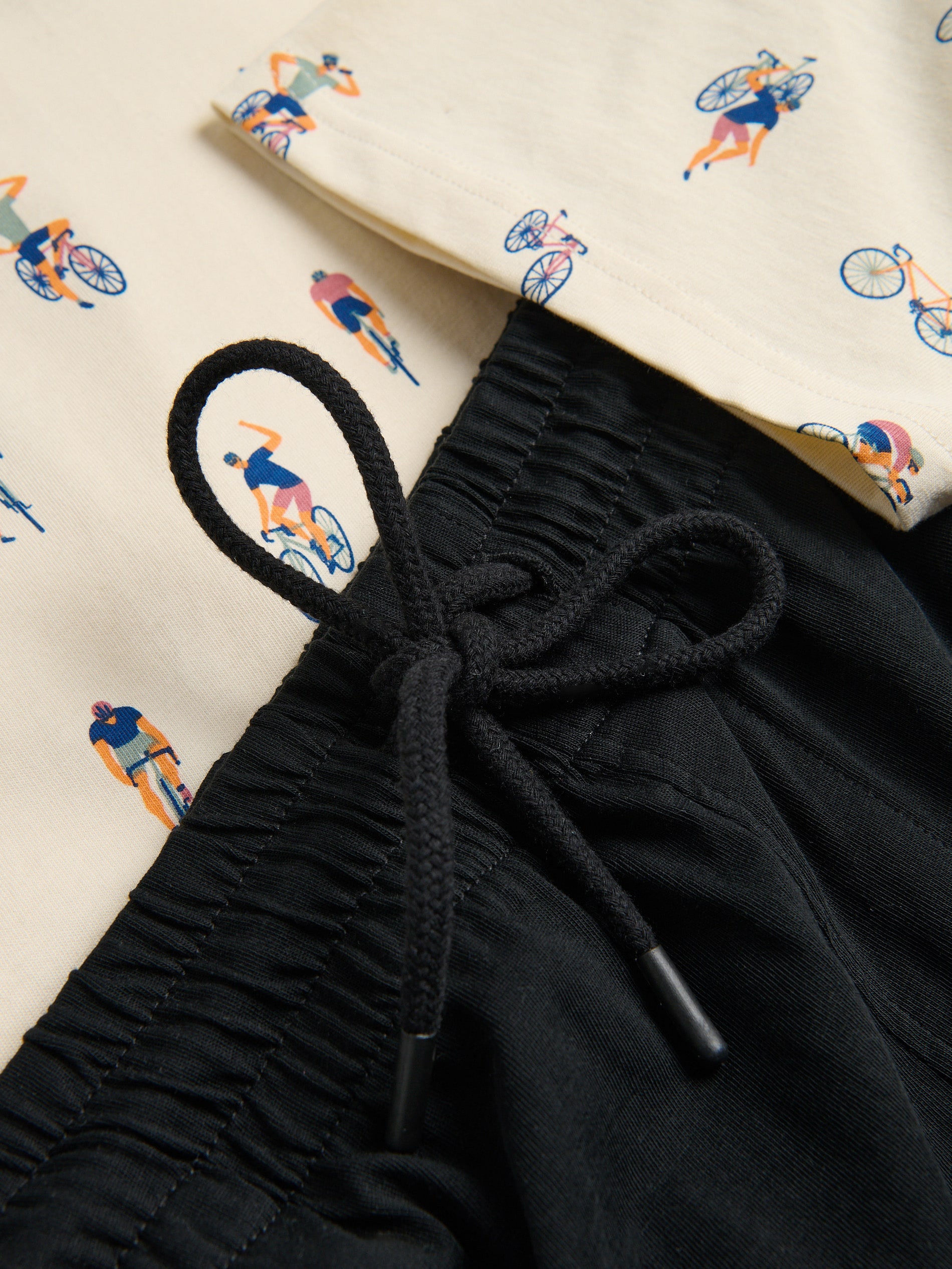 Zweiteiliges Pyjama-Set mit Muster