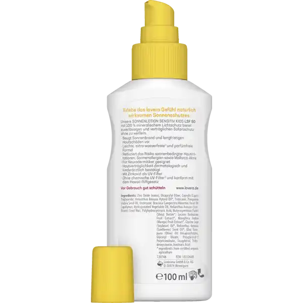 Sonnenlotion Sensitiv KIDS LSF 50