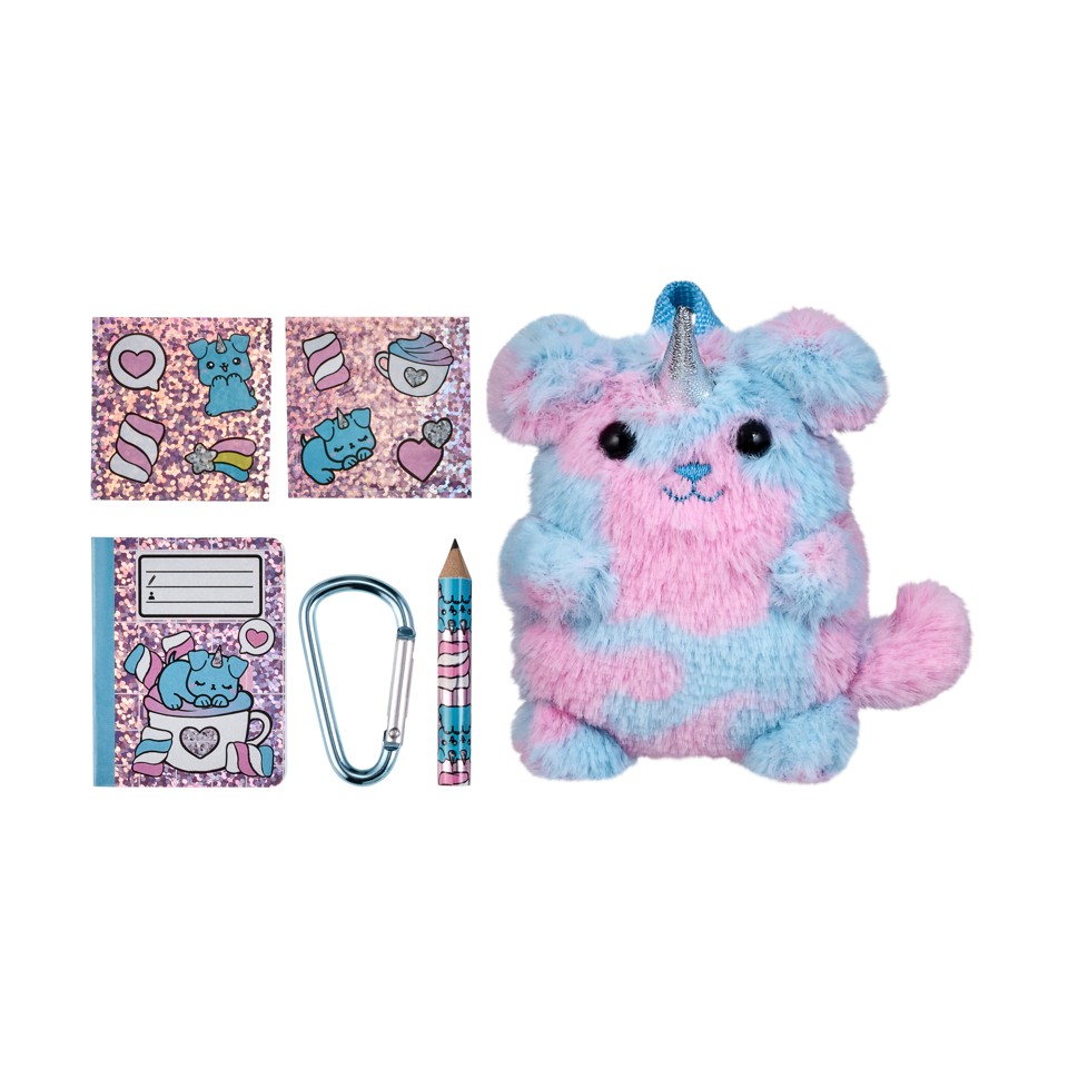Real Littles - Backpack Plush Kæledyr - Clip on Playset