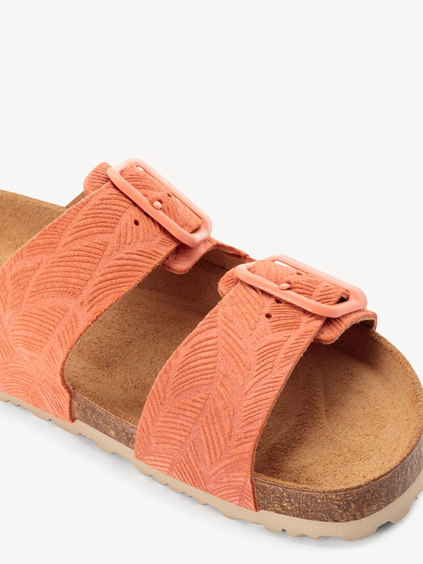 Leren Slipper - rood