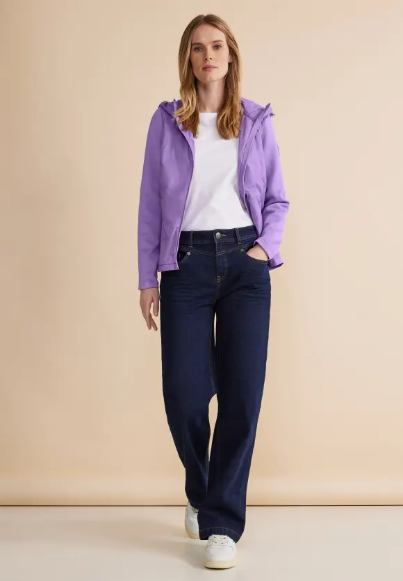 Materialmix Windbreaker - shiny lilac