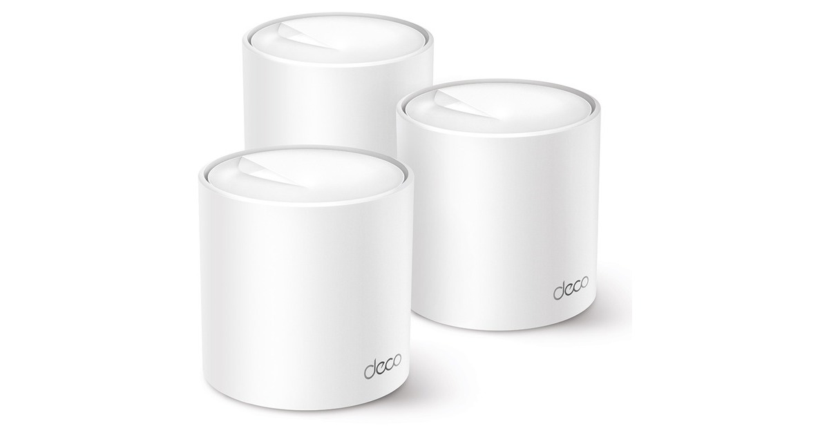 TP-LinkDeco X50 mesh router  (Wit, 3 stuks)