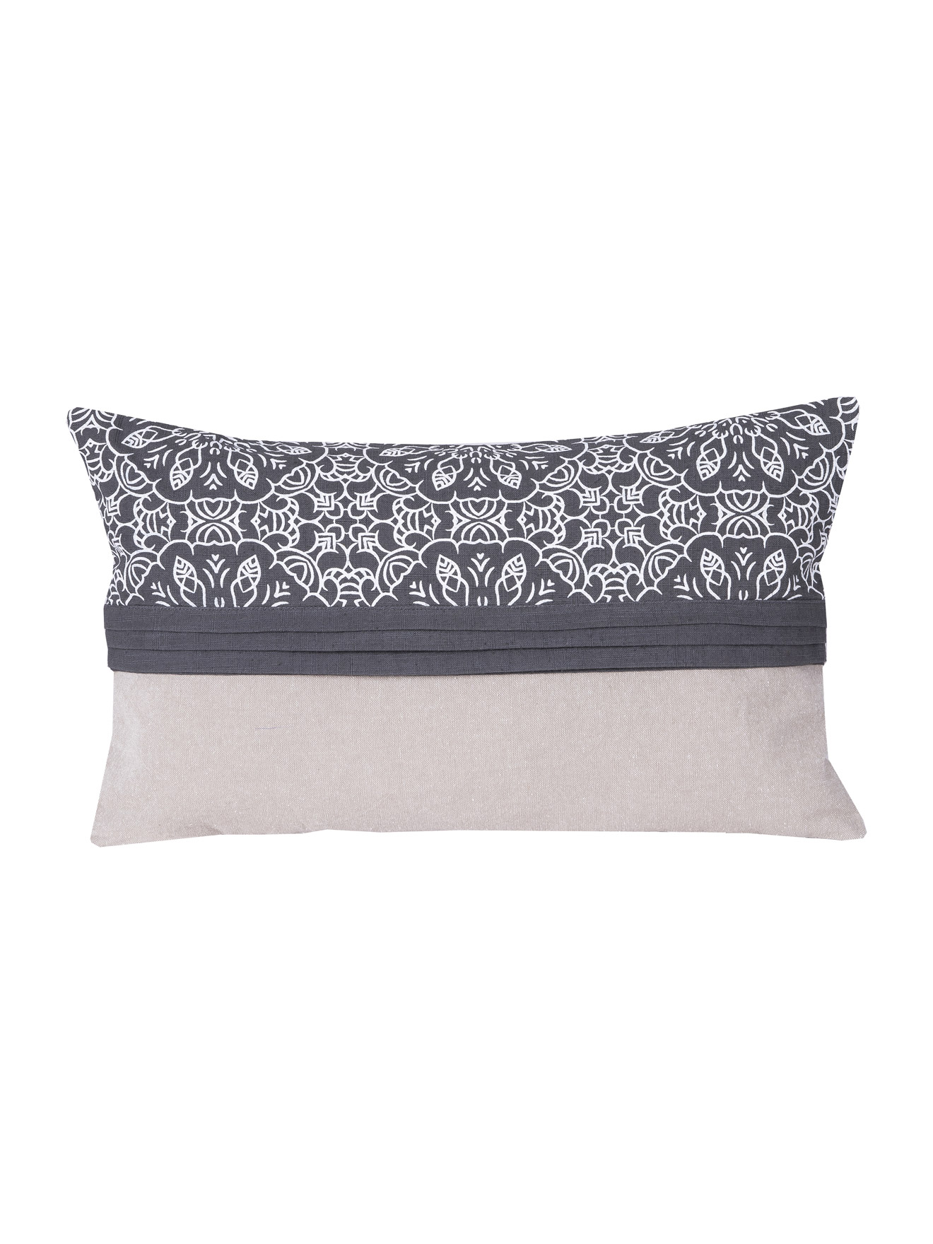 Coussin slub rectangulaire