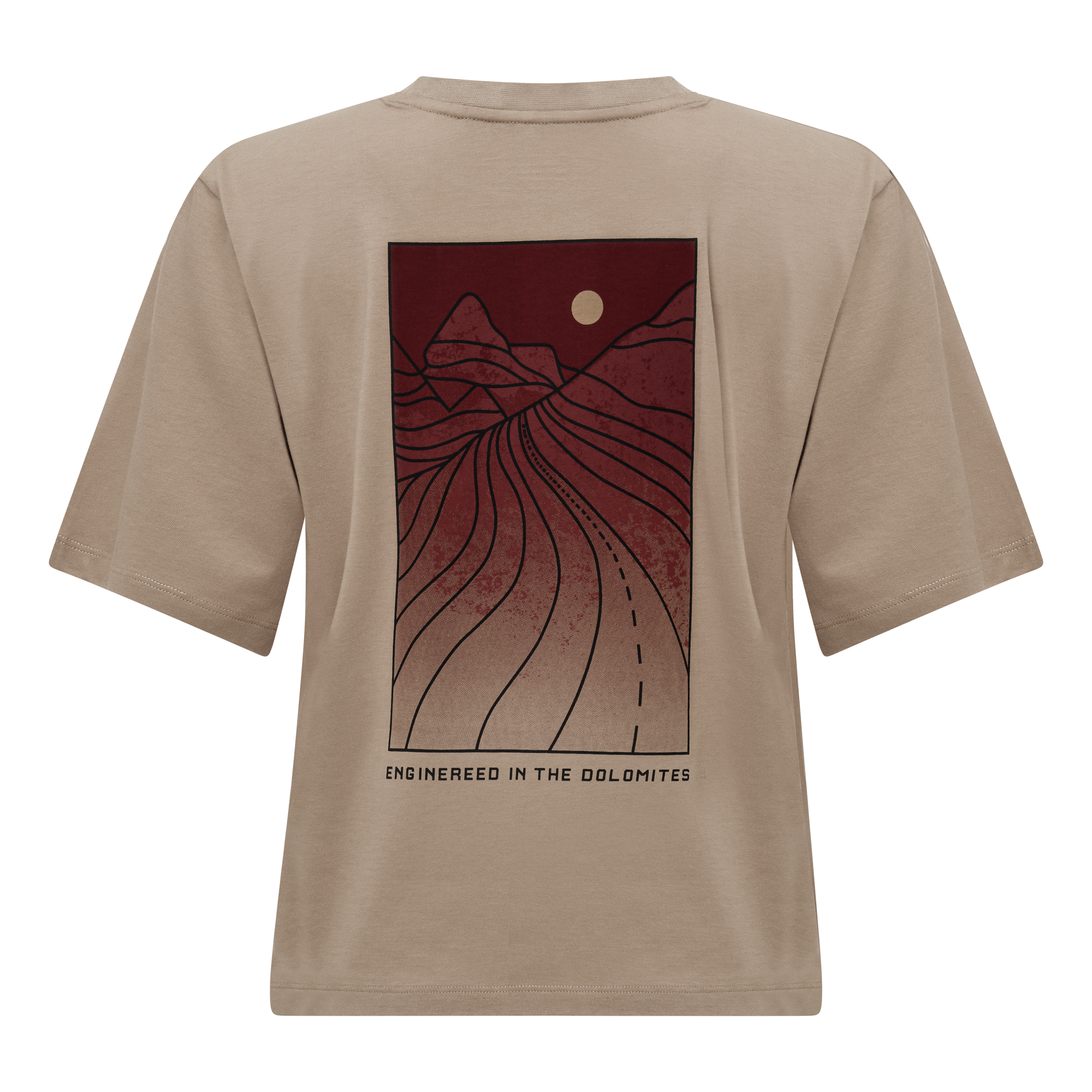Eagle Sunset Loose T-Shirt Damen