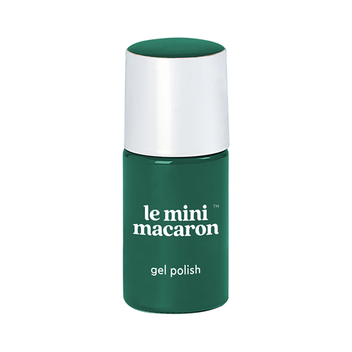 Le Mini Macaron Gel Polish, Emerald Green