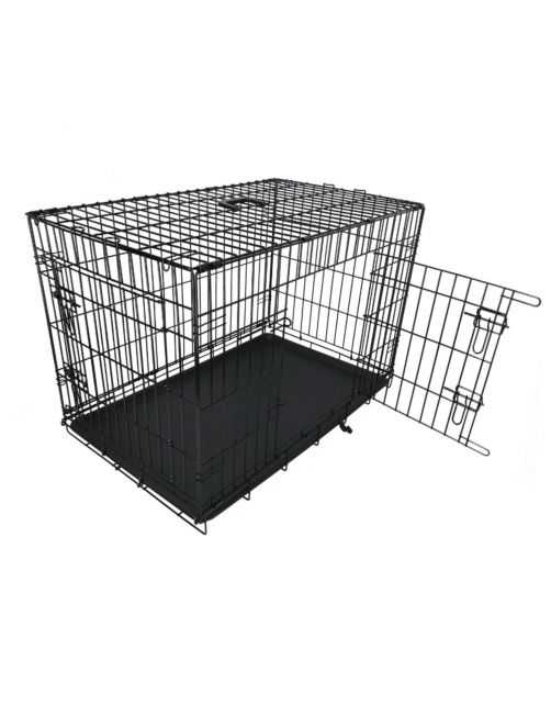 Adori Premium Bench 2-Deurs Zwart - Hondenbench