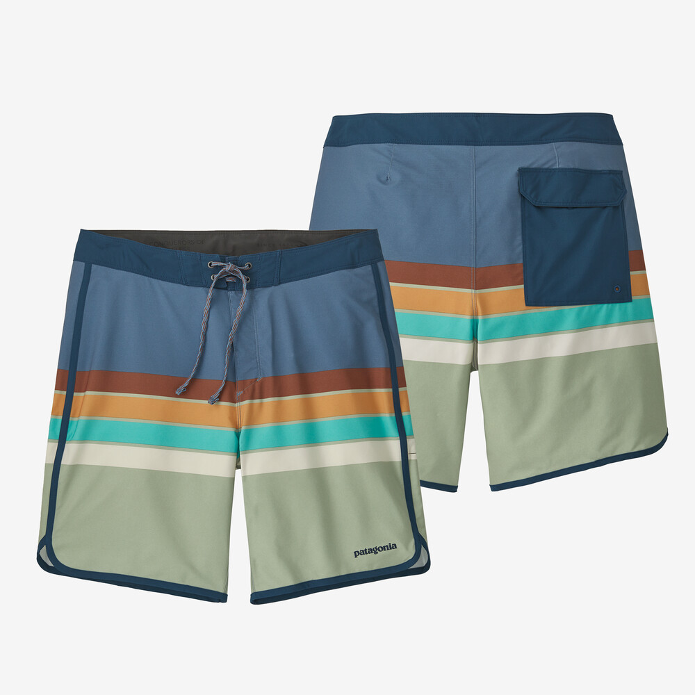 Hydropeak Scallop Boardshorts für Herren – 18 Zoll