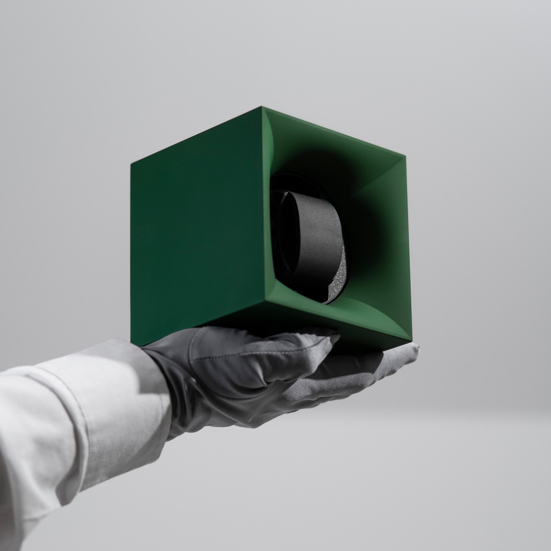 SwissKubik Startbox Soft-Touch Grün - 1 Uhr