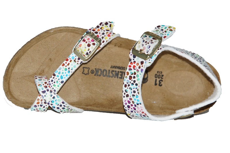 Birkenstock Taormina Kids BS Smal Oriental Mosaic White Multi