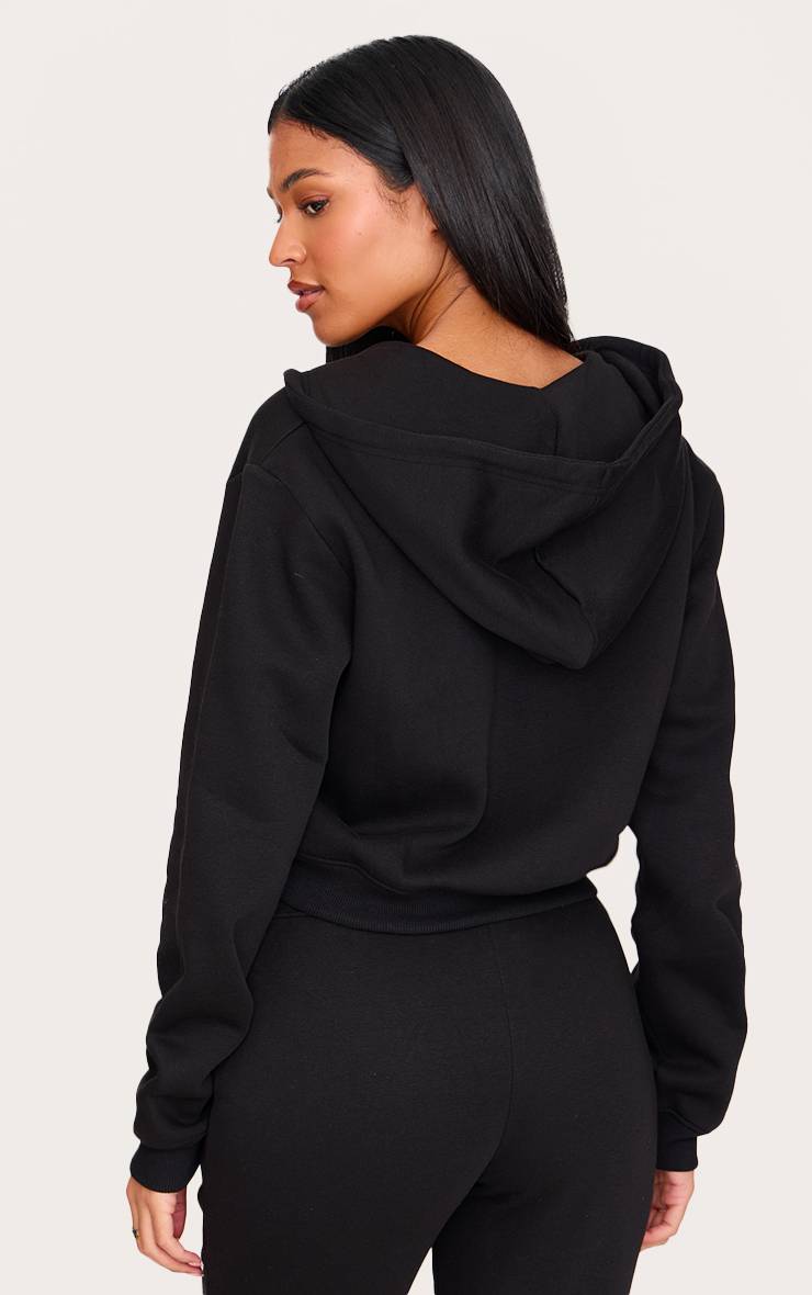 Noir Sweat À Casynthétiqueche Court Avec Cordon De Serrage Tall