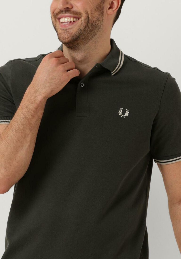 FRED PERRY groene fred perry polo the twin tipped fred perry shirt