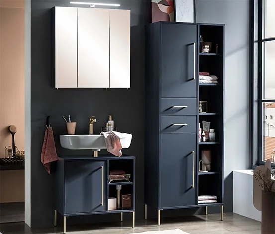 Spiegelschrank »Kent«, nachtblau