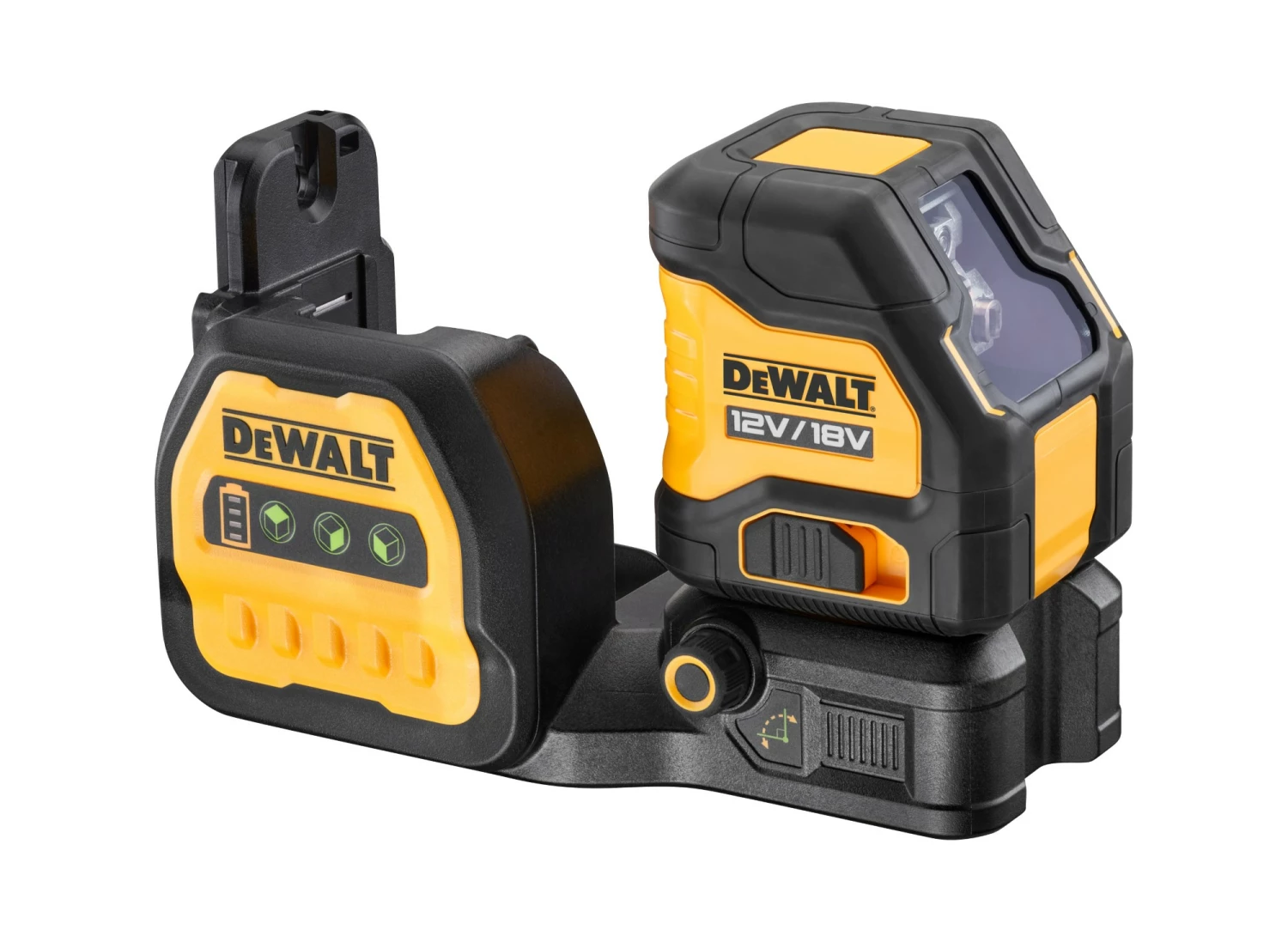 DeWALT DCE088NG18-XJ 12V / 18V Li-ion XR Accu Zelfnivellerende kruislijnlaser body in TSTAK koffer - groen