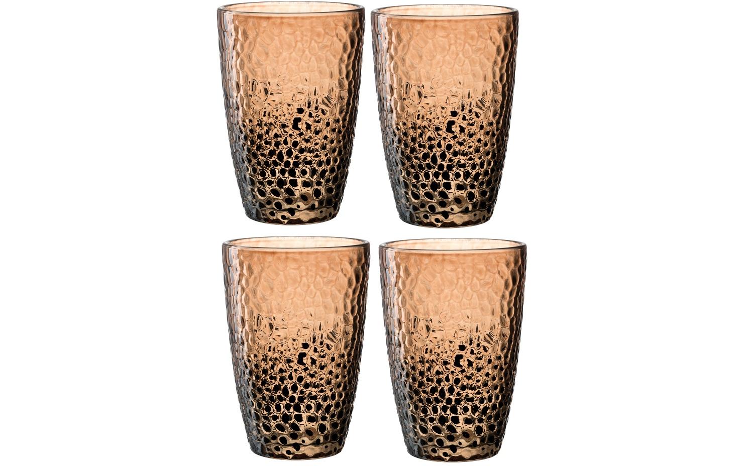 Trinkglas Matera 340 ml, 4 Stück, SandTrinkgläser Set