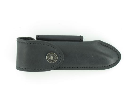 Etui Cuir Laguiole Tradition 13 cm Noir Etui cuir par Capdebarthes
