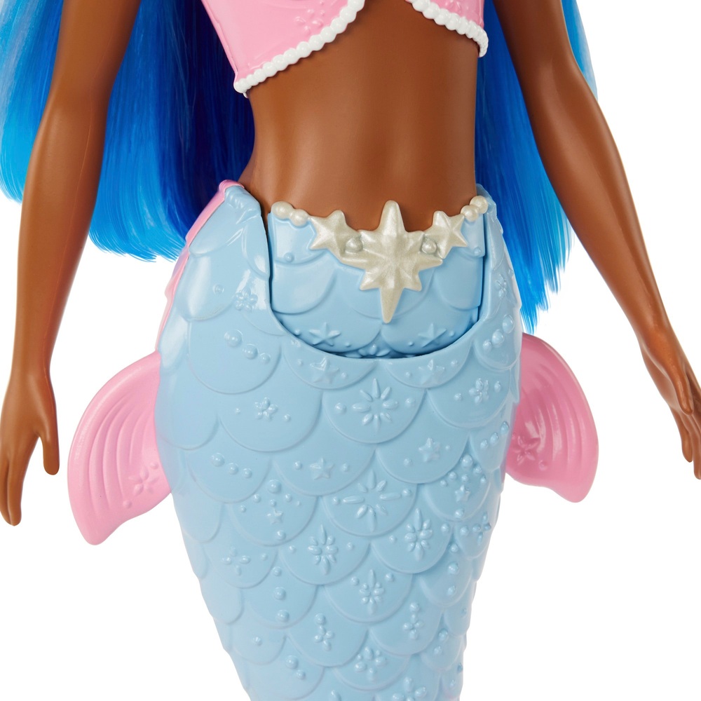 Barbie Dreamtopia Meerjungfrauenpuppe – Blaues Haar