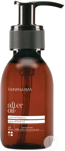 RainPharma After Oil Lotion Corporelle À Utiliser Sous La Douche Flacon Pompe 100ml