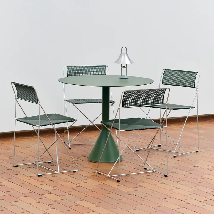 HAY - X-Line Stuhl, Outdoor, autumn green