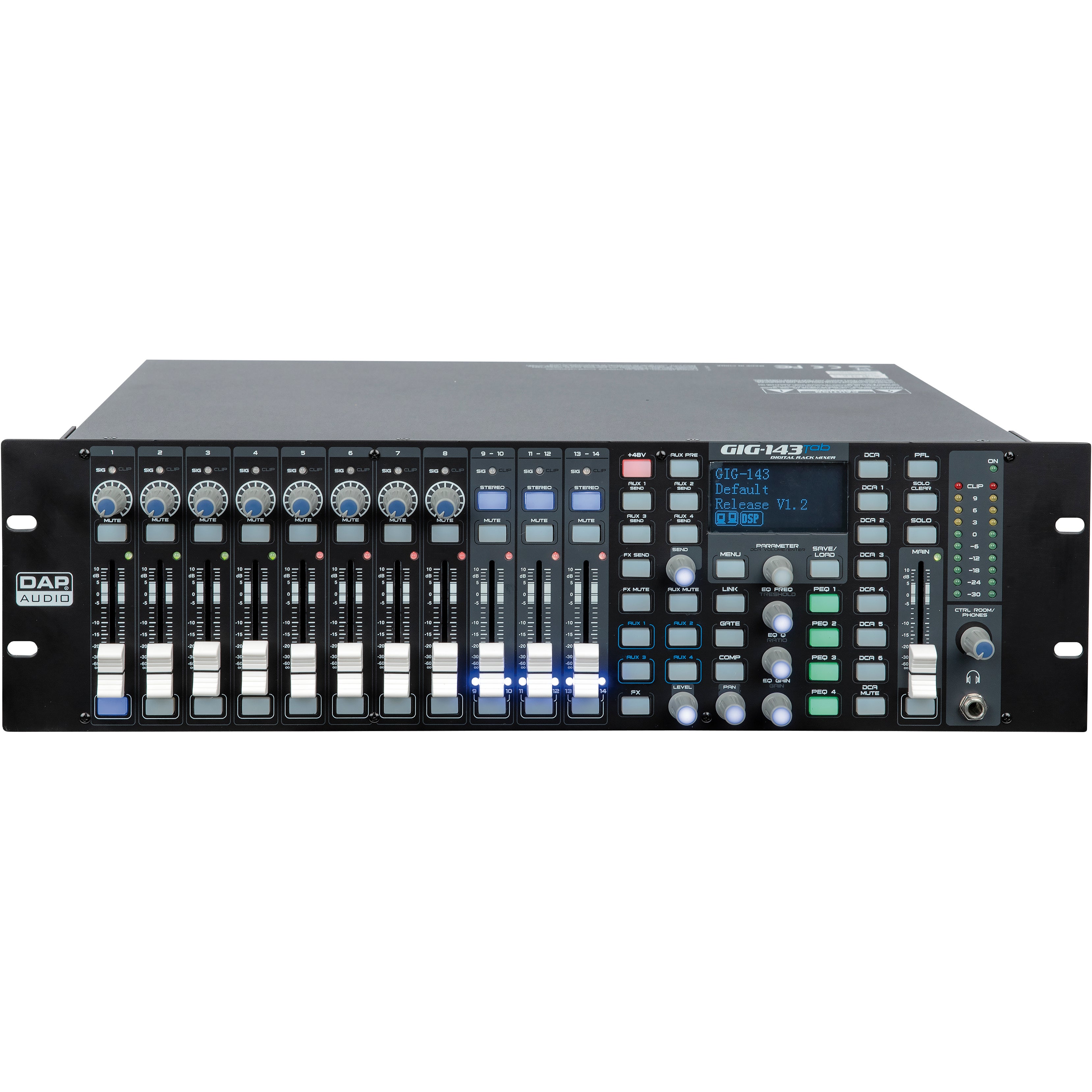 DAP GIG-143TAB digitale mixer rackmodule