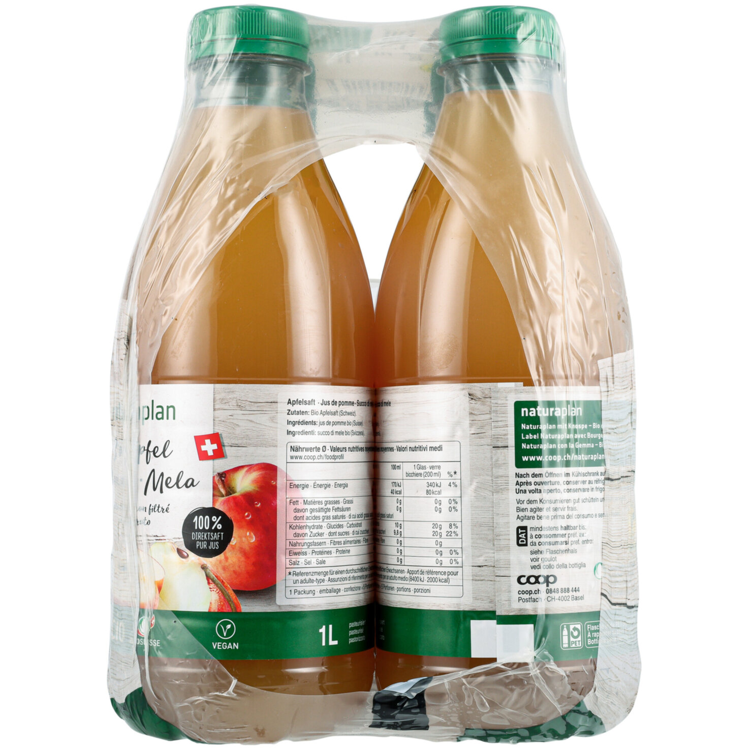 Naturaplan Bio Apfelsaft 6x1L