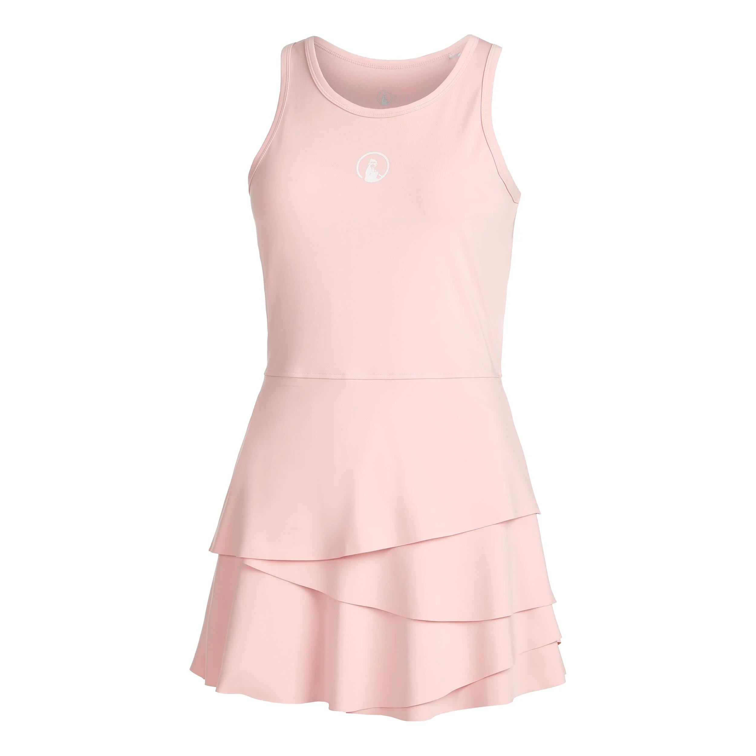 Quiet Please Flounce Robe Femmes - Vieux Rose