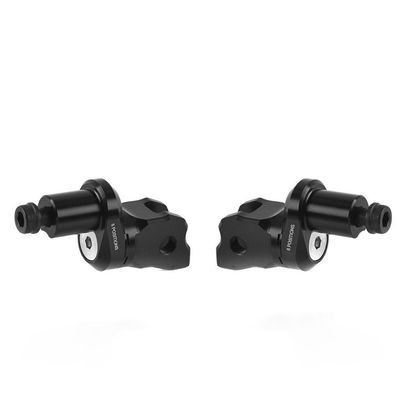 Adaptateur repose pied Rizoma Pilote pour repose-pieds Pro, B-pro et street - Noir
