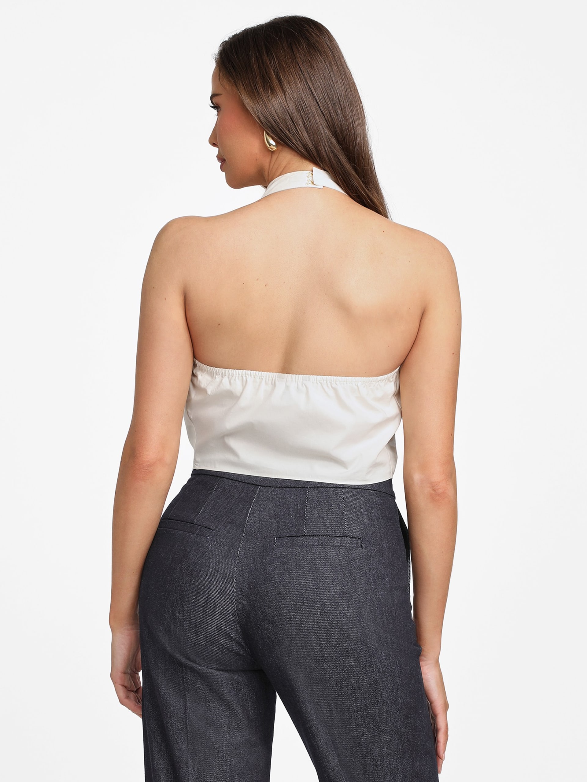 Blusa Pat com amarração frontal