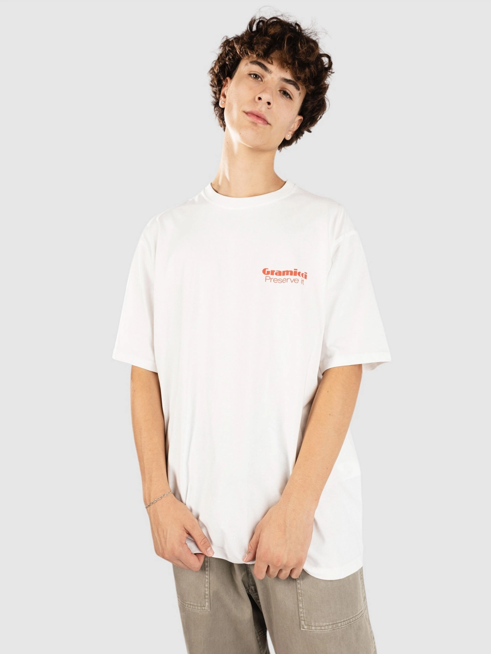 Gramicci Preserve It T-Shirt white