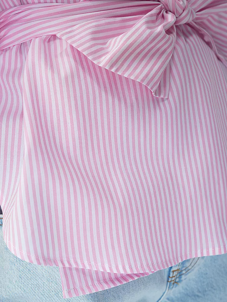 RICH & ROYAL Wickelbluse  rosa