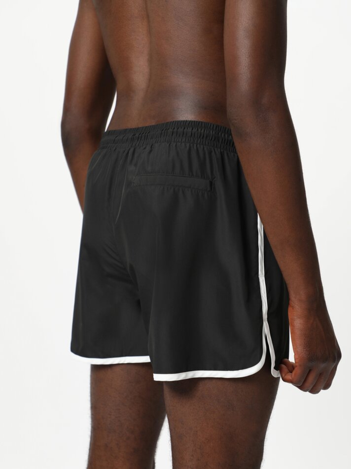 Maiô básico vintage - Preto
