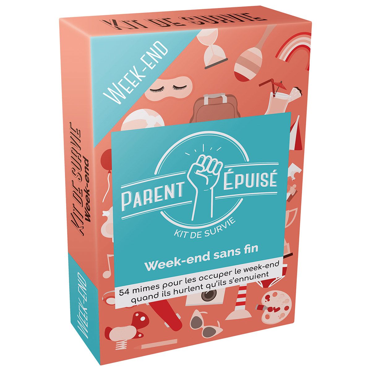 Parent épuisé : Kit de survie week-end sans fin