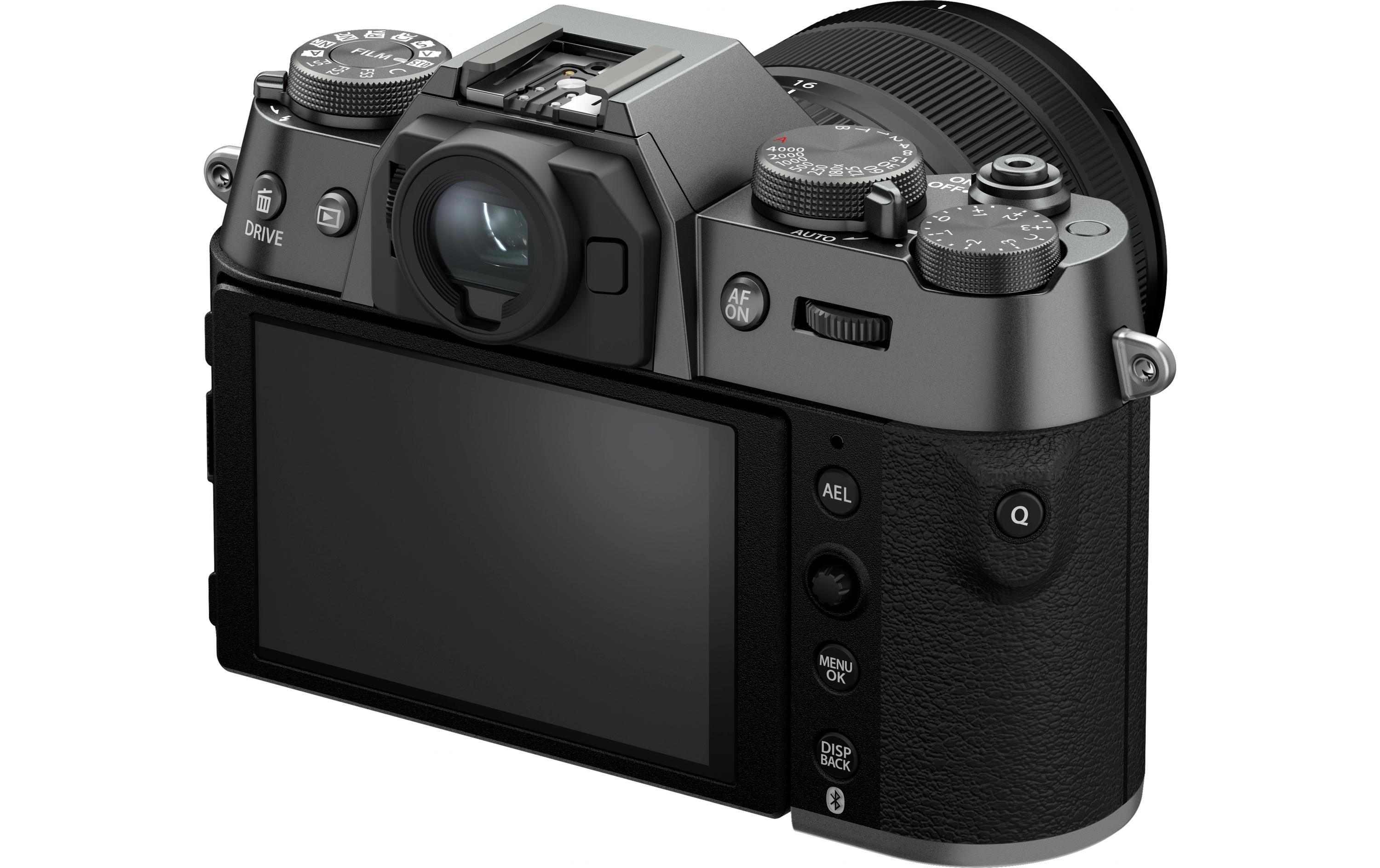 Fotokamera X-T50 Charcoal Kit XF 16-50mm<br>Kompakte Systemkamera mit 40.2-Megapixel-Sensor, 6.2K-Video und Filmsimulations-Einstellrad