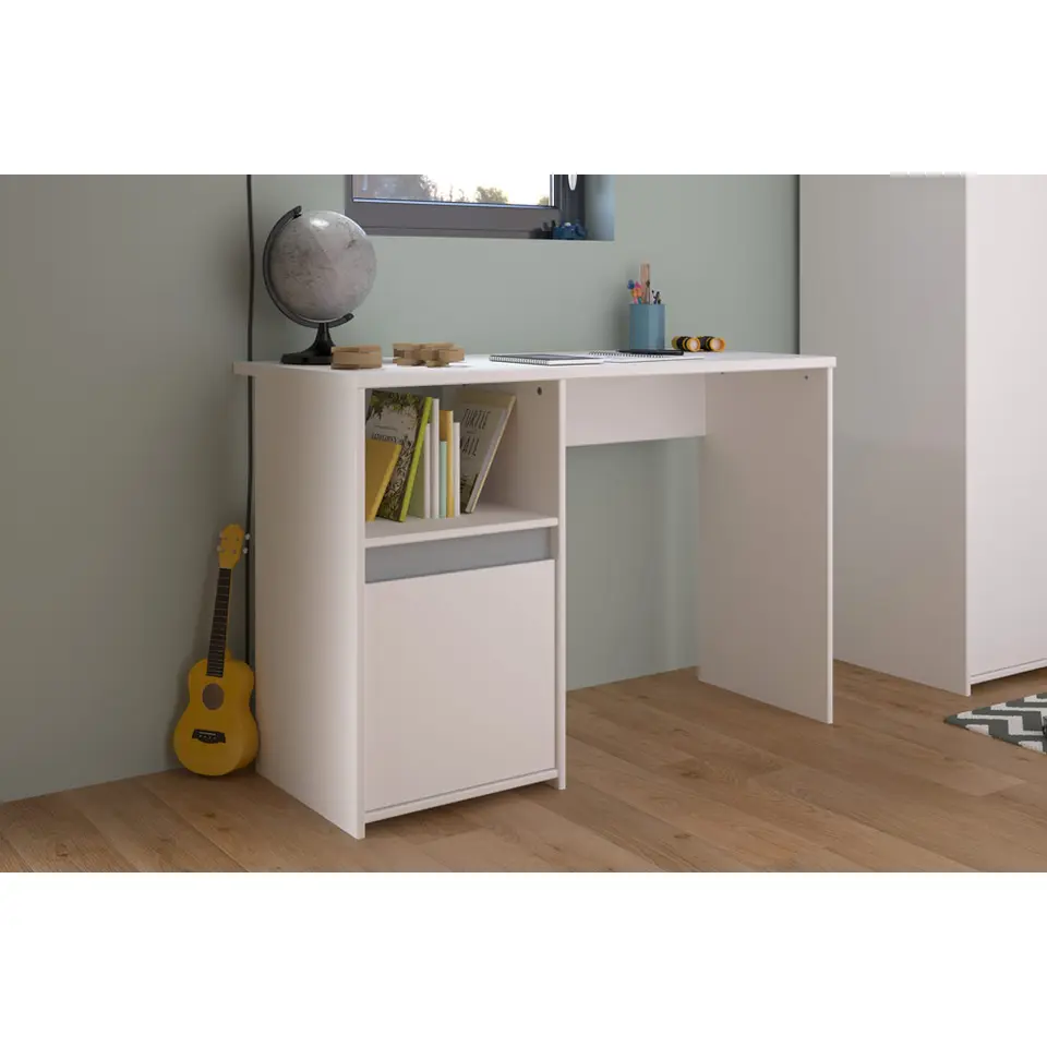 Bureau Bobby - wit - 75x110x50 cm