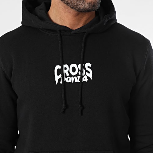Sweat Capuche On Fire Noir