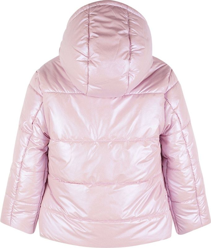 NONO - Bubble Double Hooded - Winterjas - Roze - Halflang