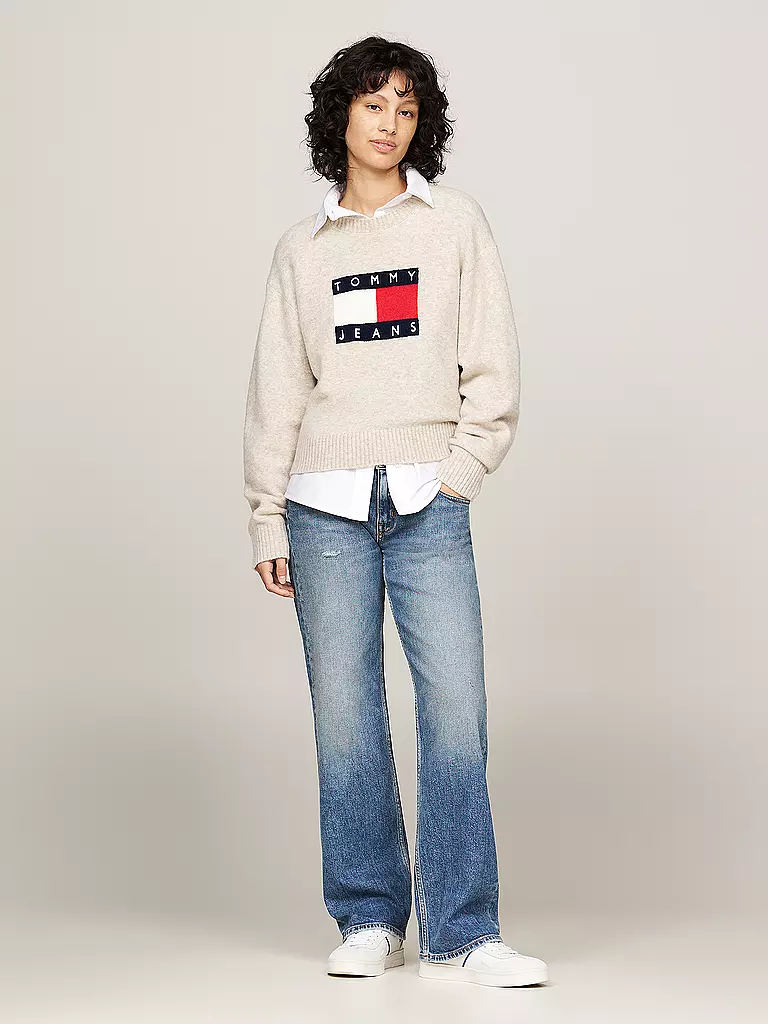 TOMMY JEANS Pullover creme