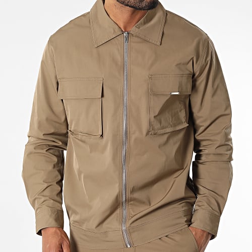 Ensemble Cargo Marron