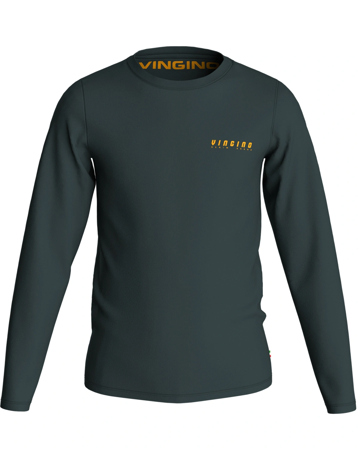 Langarmshirt B-BASIC LONG in darkest green