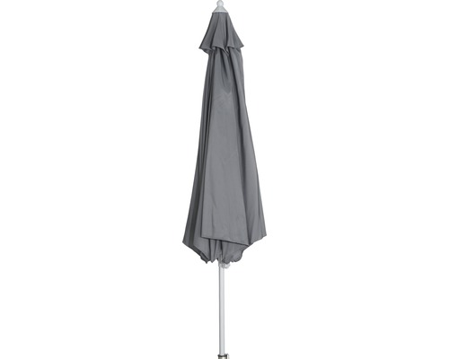 Siena Garden Push-Up Parasol Ø 300 cm Polyester 180 g/m² grijs