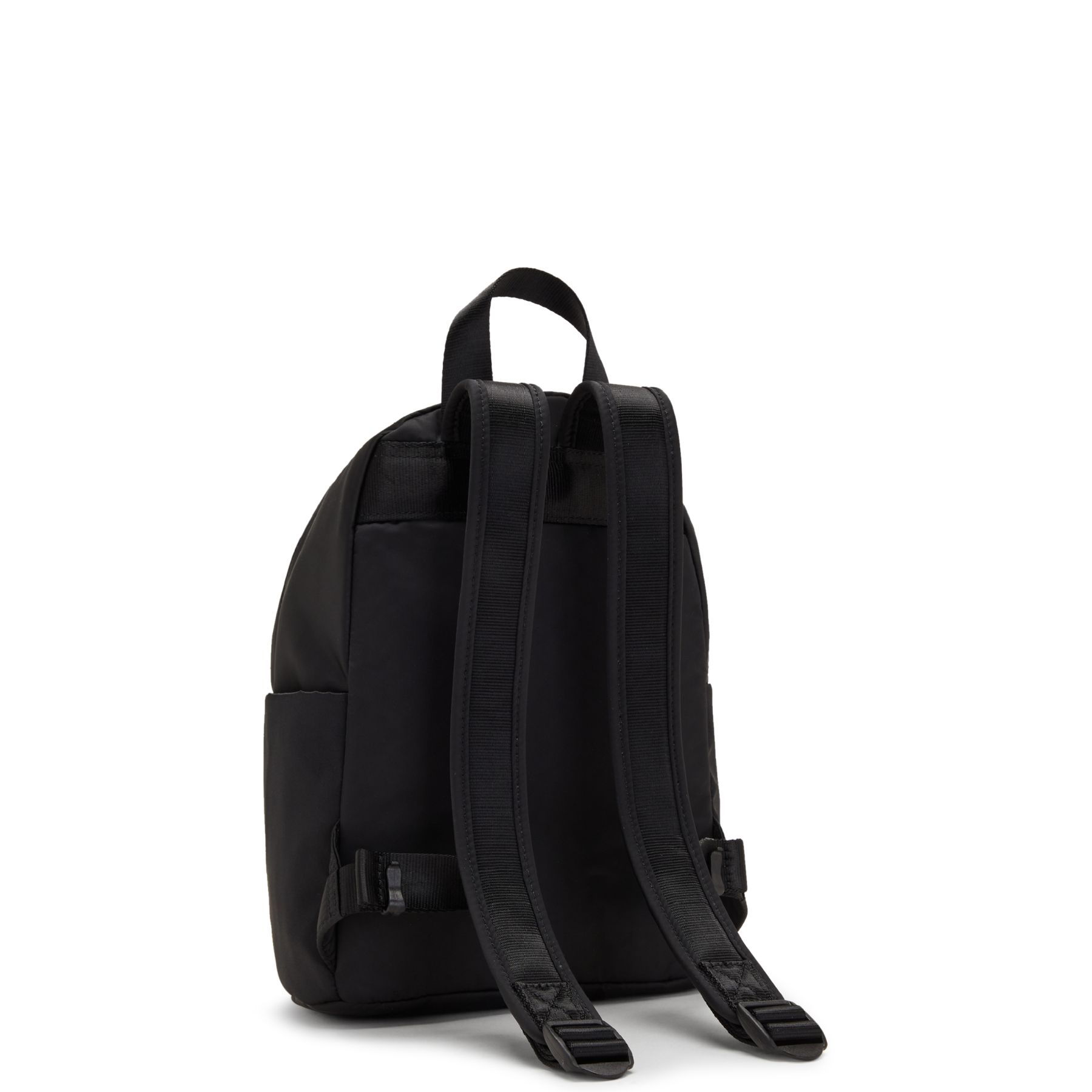 DELIA MINI Petit Sac à Dos avec Poche Frontale et Poignée Supérieure - Opulent Black