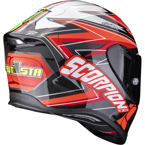 Scorpion - Casque Exo-R1 Evo Air Alvaro Replica Rouge / Noir