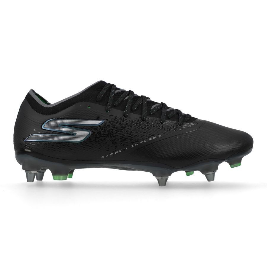 Skechers Razor 1.5 SG Evergreen - Noir/Argenté/Vert