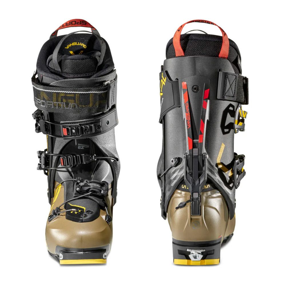 La Sportiva VANGUARD - Chaussures ski Homme turtle/yellow